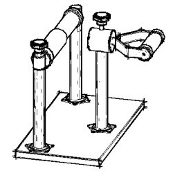 Tablero (TEI) para ejercitación individual de muñeca 2 - moverte 