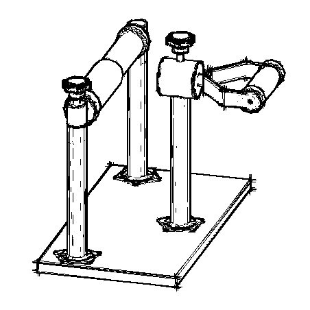 Tablero (TEI) para ejercitación individual de muñeca 2 - moverte 