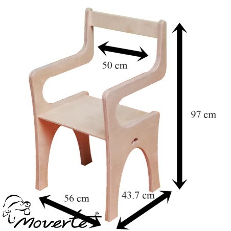 Medidas Silla de electroterapia, resonancia magnética