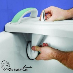 tabla bañera para personas sobrepeso y fácil instalación con ventosa