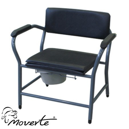 Silla con bacinilla que soporta 300 Kg.