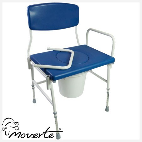Silla con inodoro que soporta 280 kg