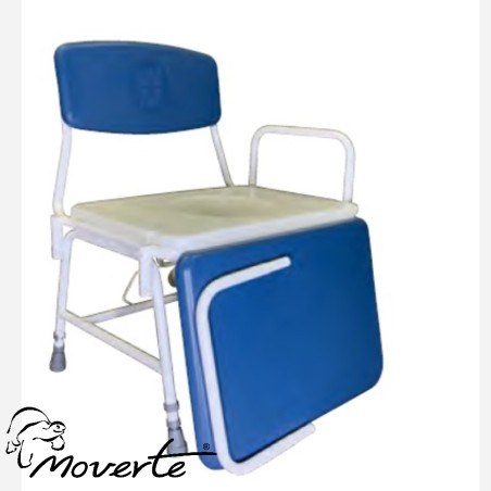 Silla con inodoro que soporta 280 kg