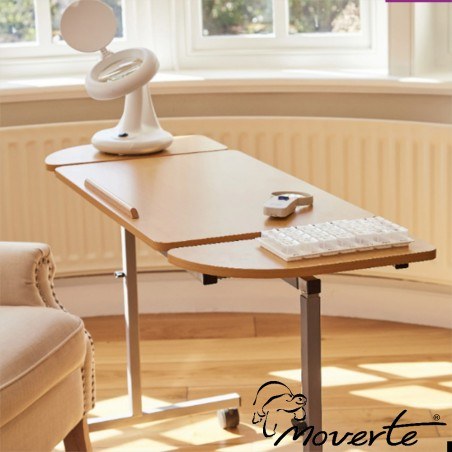 Mesita auxiliar super grande regulable en anchura y altura.