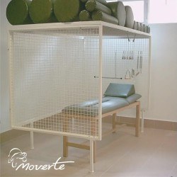 Jaula Rocher y accesorios poleoterapia