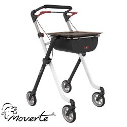 Rollator de aluminio de interior con bandeja