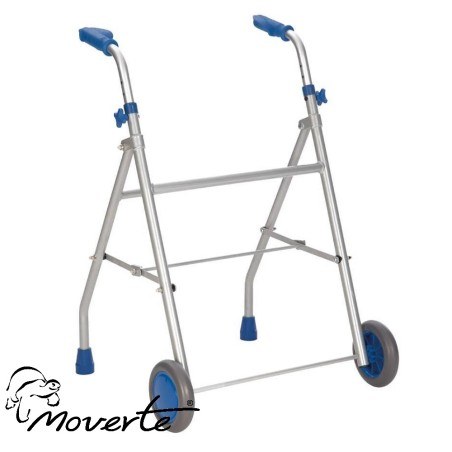 Caminador de aluminio color azul Motion