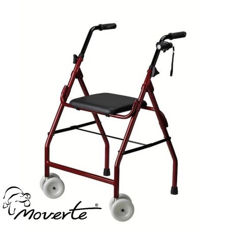 pequeño andador con 2 ruedas delanteras