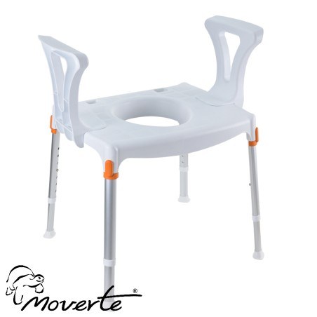 Elevador de WC y silla ducha con brazos PORTOFINO