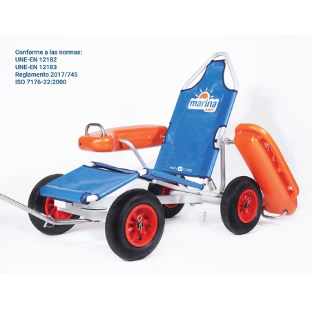 Silla Marina Anfibia- Winncare 7 - moverte 