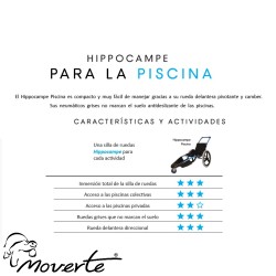 Características Silla Anfibia para Piscina Hippocampe