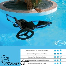 Silla Anfibia para Piscina Hippocampe