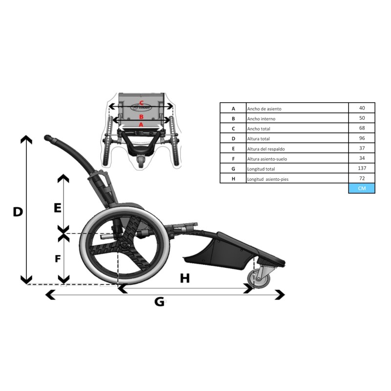 Silla Anfibia para Piscina Hippocampe 7 - moverte 