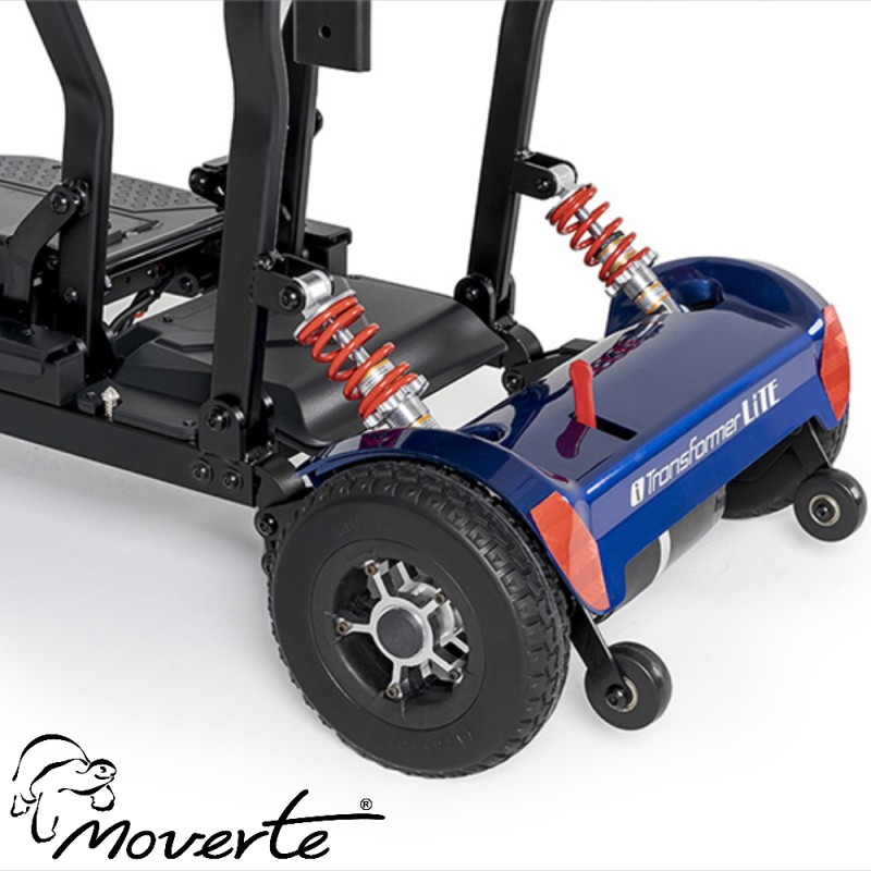 Scooter plegable Transformer con suspensión trasera regulable moverte.addisnetwork.es