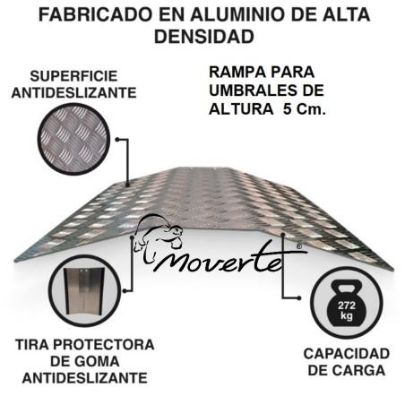 Rampa tipo puente paso puertas 70x55 cm Alto 5 cm. ortopedia online moverte.addisnetwork.es