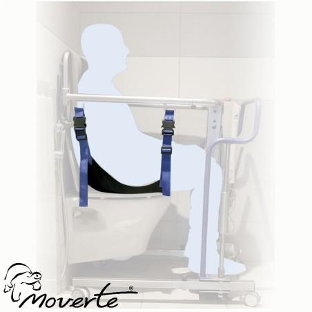 Grúa eléctrica de traslado al WC sentado HASTA 180 Kg.RI900 Ortopedia Moverte
