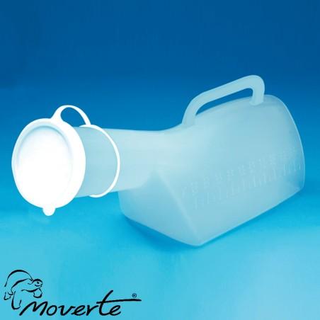 Orinal Masculino con tapa. Capacidad 1 Litro
