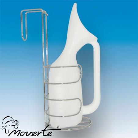 Soporte para colgar los orinales en la cama
