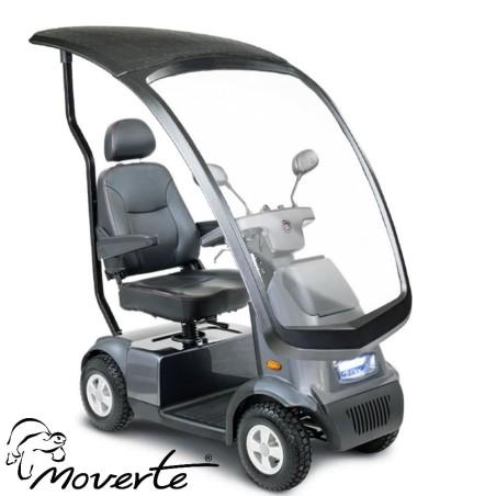 Sooter eléctrico Afiscooter C4W Monoplaza gris con capota. moverte.addisnetwork.es