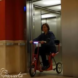 Scooter Eléctrico Plegable Compacto Di Blasi R30 - 3 ruedas. moverte.addisnetwork.es 