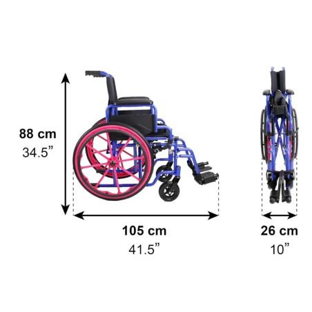 Silla de ruedas Infantil Autopropulsable moverte.addisnetwork.es 