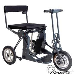 Scooter eléctrico Di Blasi R30 gris vista lateral Ortopedia Moverte