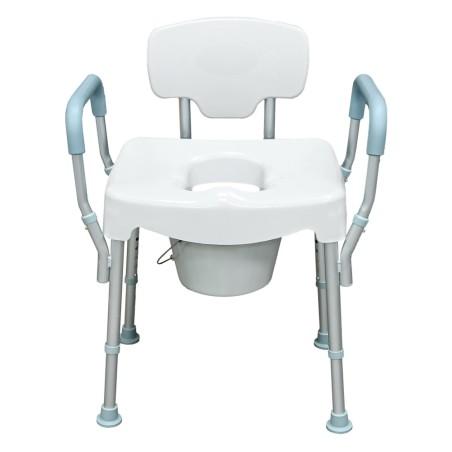 Silla de Baño XL con brazos. Soporta 227 Kg. moverte.addisnetwork.es 