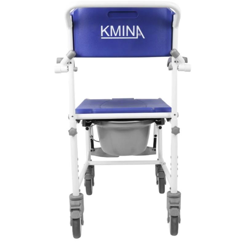 Silla de ducha y wc de ruedas pequeñas con inodoro moverte.addisnetwork.es 