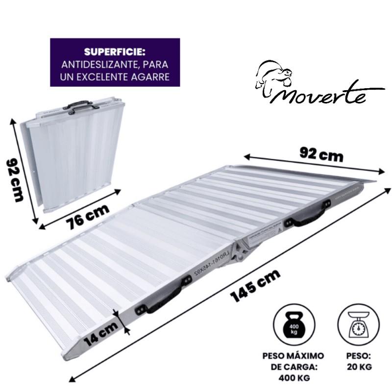 Rampa Plegable Resistente 145Cm (400KG) moverte.addisnetwork.es 