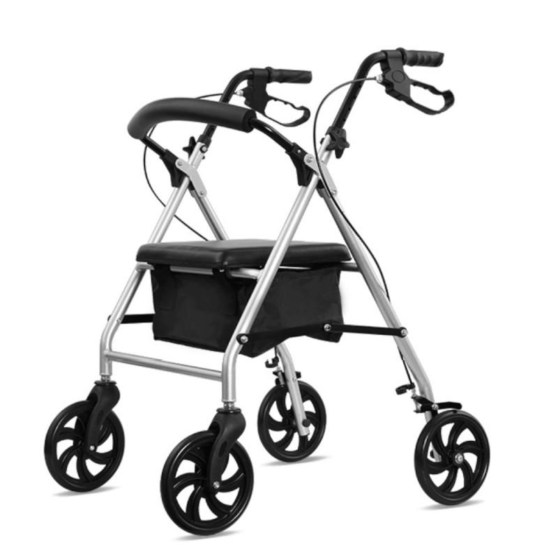 Rollator de aluminio Light Silver moverte.addisnetwork.es 