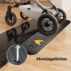 Rampa de caucho para bordillos 110cm x 40,6 cm x 5 cm moverte.addisnetwork.es 