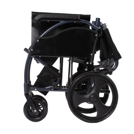 Silla de ruedas de aluminio ligera y frenos en empuñaduras moverte.addisnetwork.es 