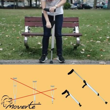 Muleta axilar telescópica regulable en altura moverte.addisnetwork.es 