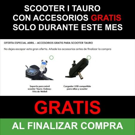 Promoción Scooter eléctrico para discapacitados I Tauro accesorios gratis moverte.addisnetwork.es