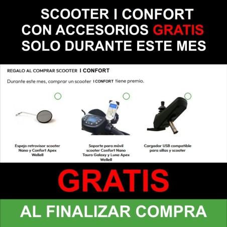 OFERTA accesorios gratis al comprar scooter I confort Wellell