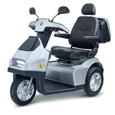 scooter-electrico-de-movilidad-de-3-ruedas-color-plata-Afiscooter-S3-ortopedia-Moverte