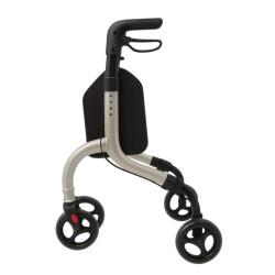 Rollator de aluminio plegable con 3 ruedas moverte.addisnetwork.es 