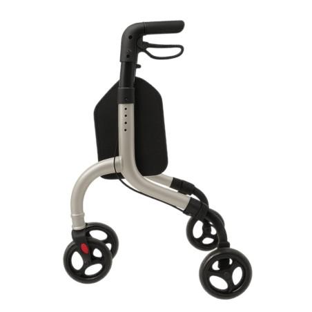 Rollator de aluminio plegable con 3 ruedas moverte.addisnetwork.es 