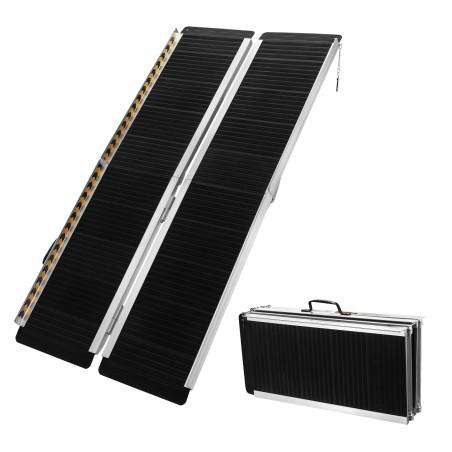 Rampa aluminio de 274 cm antideslizante moverte.addisnetwork.es