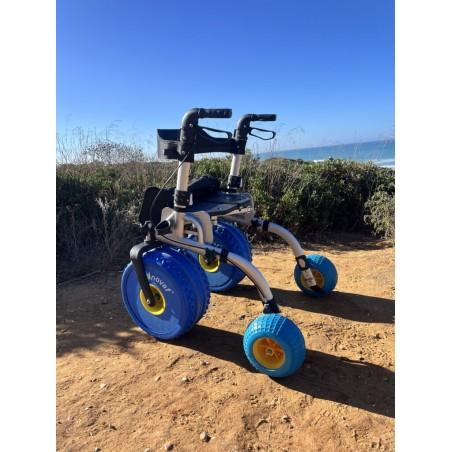 Nuevo andador con asiento y ruedas “CITY BEACH PLUS” moverte.addisnetwork.es 
