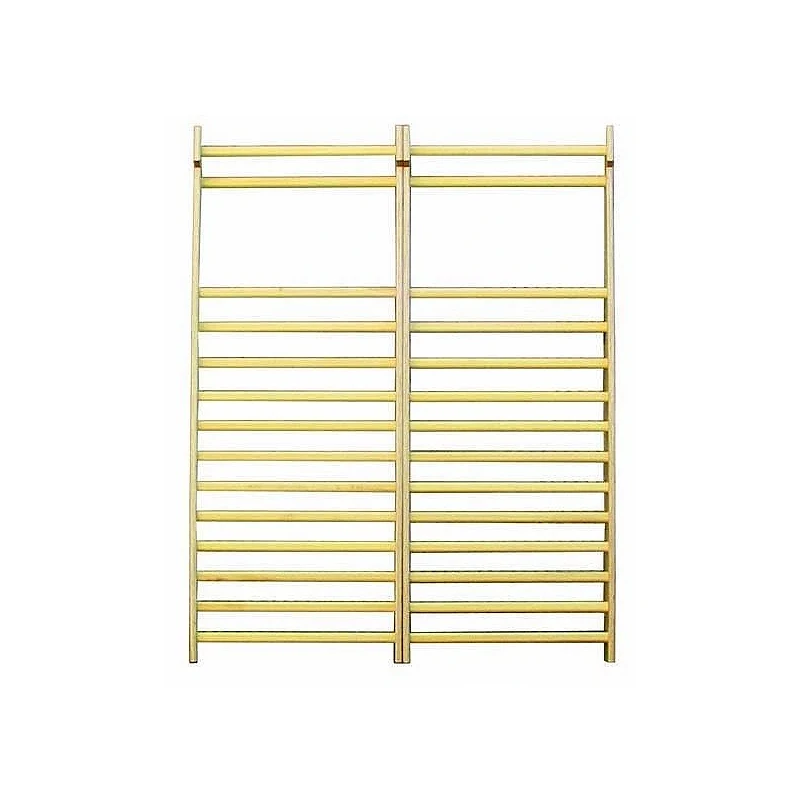 Espaldera de madera de dos cuerpos