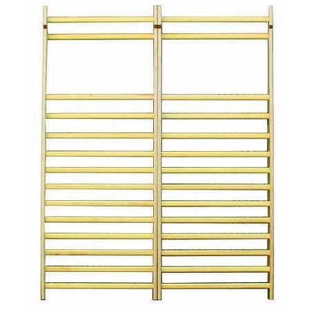 Espaldera de madera de dos cuerpos