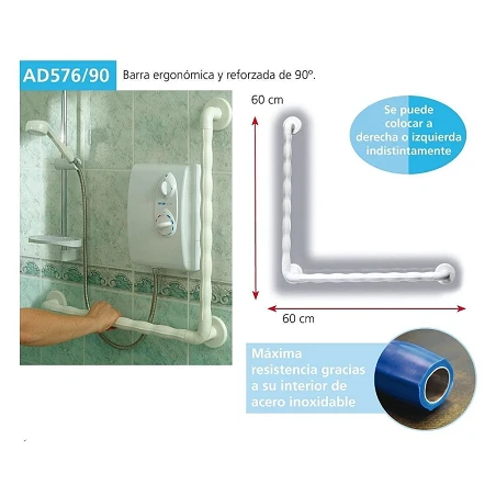 Asidero Ergonómico Reforzado Natural Grip De 90º