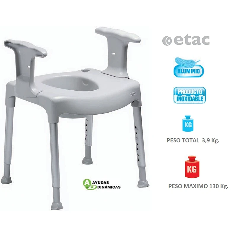 Silla De Baño Comode Práctica Ad500