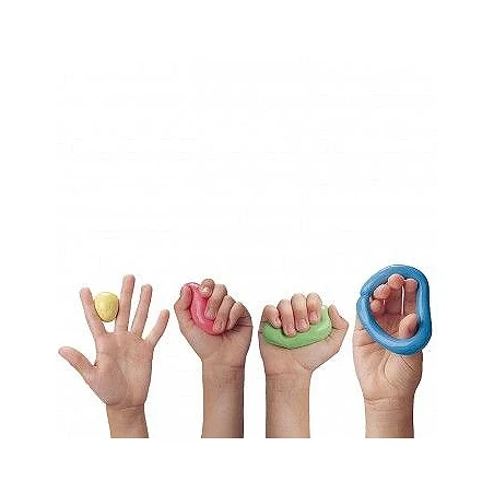 Masilla de ejercicio putty  azul  duro 450 gr.