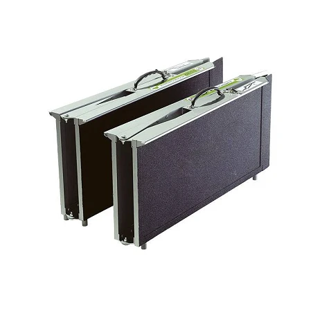 Rampas de aluminio tipo maleta multi-plegado