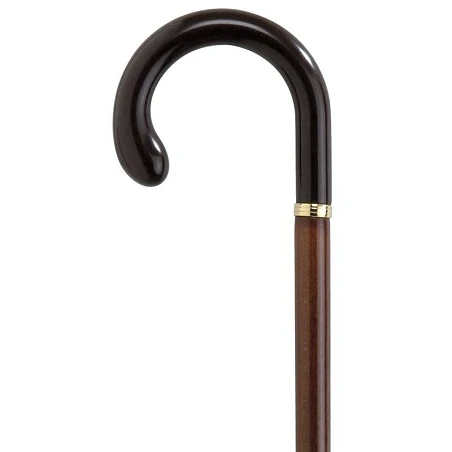 Bastón Clasico De Haya, Puño Marrón