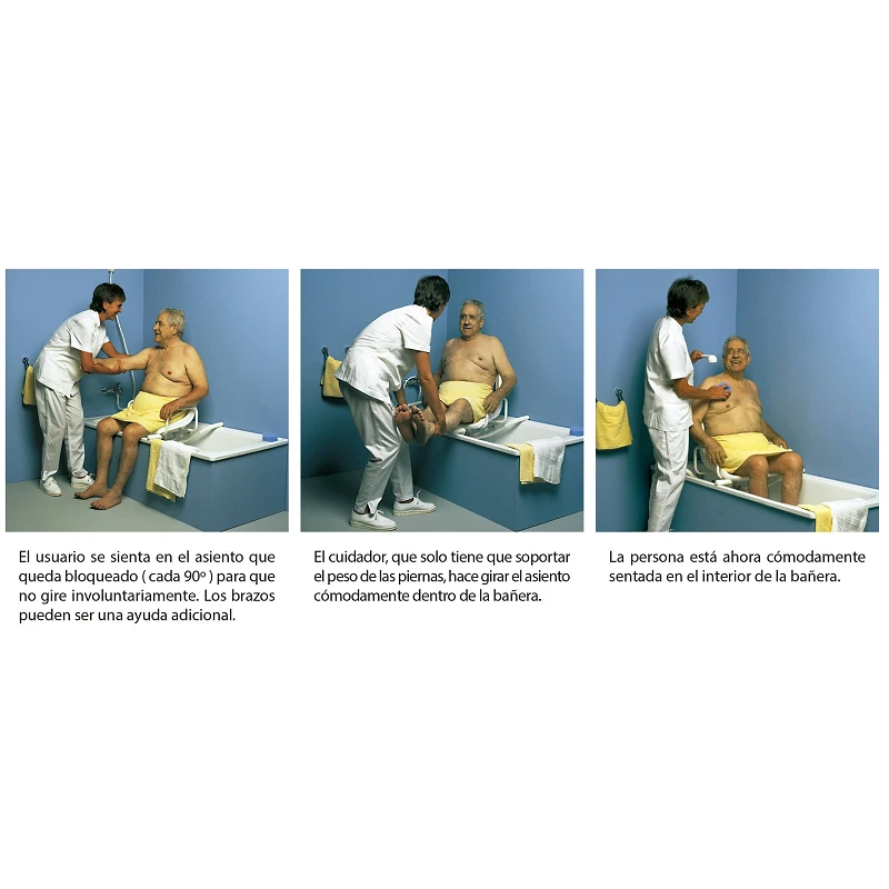 Asiento Giratorio De Aluminio