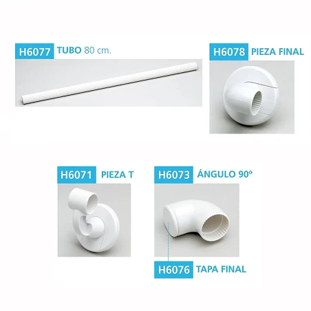 ASIDERAS RAIL SYSTEM - CODO FINAL (UNIDAD)