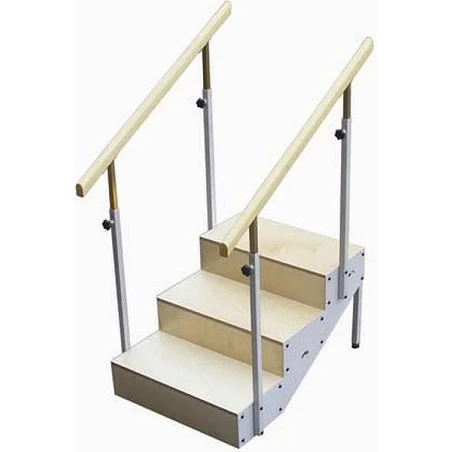 MODULO 4 PELDAÑOS ESCALERA METALICA